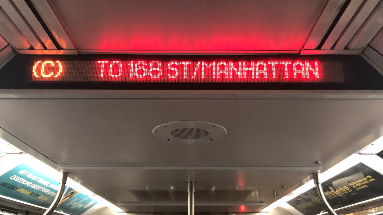 The 8 Avenue Line: R179 C Train Ride from Euclid Avenue to 168th Street 2