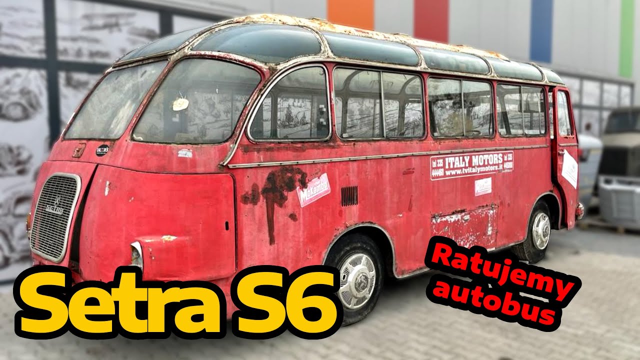 Setra S6 jedzie na remont lakierniczy. Lakiernik przedstawił ambitny plan. Czy da radę?
