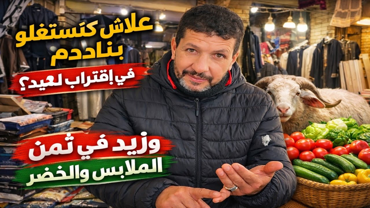 مصطفى يتحدث اليوم عن غلاء الأسعار مع اقتراب العيد وارتفاع ثمن الملابس والخضر وهل استغلال المواطنين😡