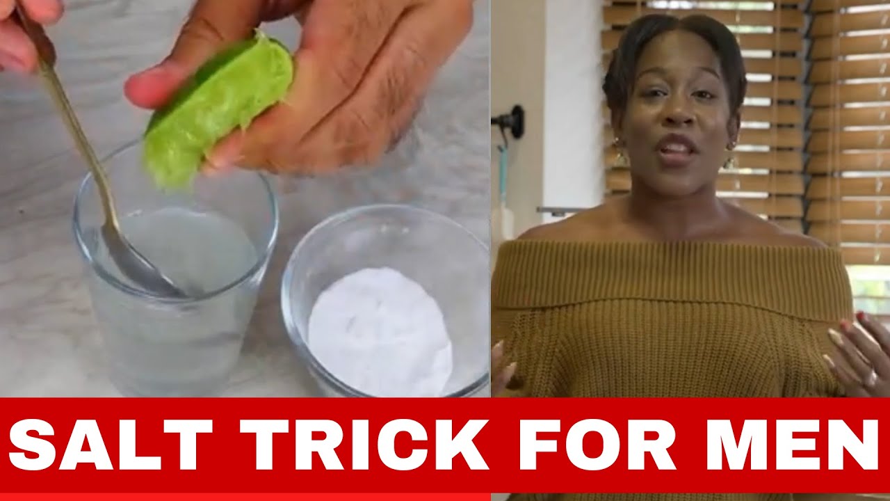 THE BLUE SALT TRICK INGREDIENTS 🚨FULL BREAKDOWN 🚨 15 SECOND SALT TRICK FOR MEN PDF
