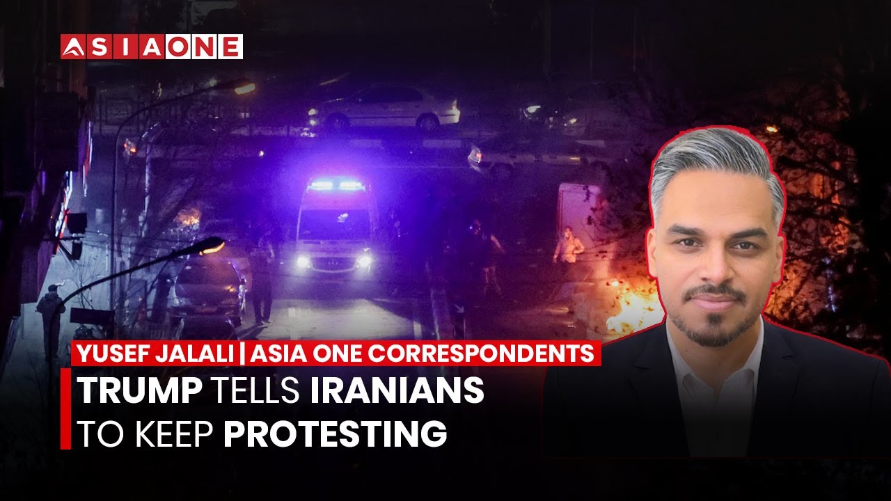 Trump Tells Iranians to Keep Protesting | Yusef Jalali Explains | Asia One News