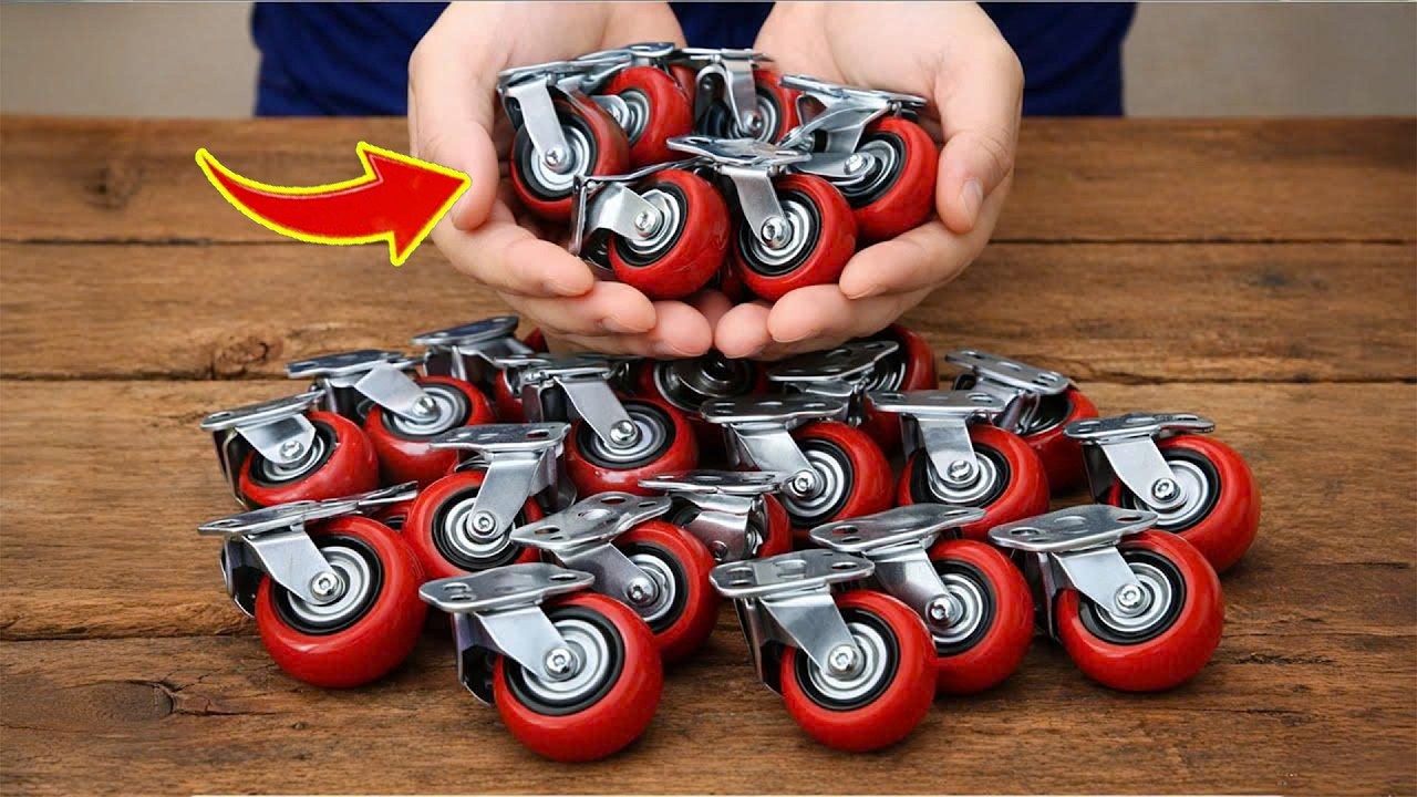 Don't Throw Away Your cart wheels😱!! Only 1% Know the Secret Use