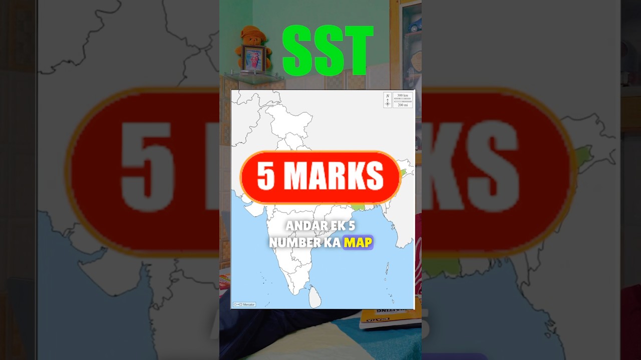 Fixed Question from Map Work in SST Class 10th #mapwork #sst