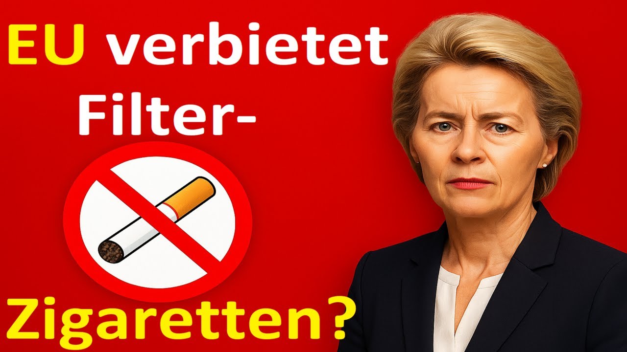 🚭EU plans BAN on filter cigarettes - this is what's behind it