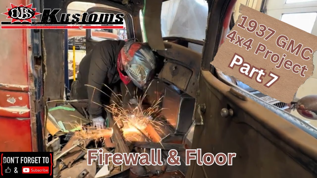 37 GMC Part 7 - Firewall and Floor