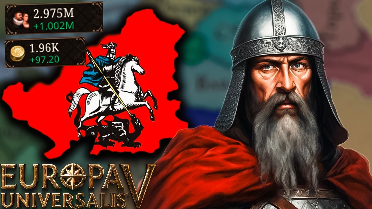 100 ЛЕТ за Московское княжество в Europa universalis 5