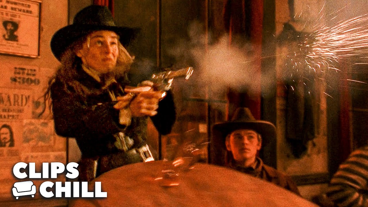 Sharon Stone Heats Up The Saloon | The Quick and the Dead (Russell Crowe, Leonardo DiCaprio)