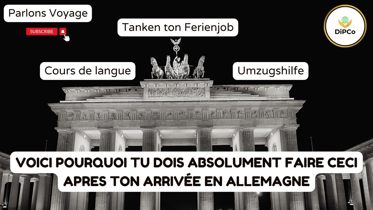 3 choses à faire ABSOLUMENT quand tu viens d’arriver en Allemagne