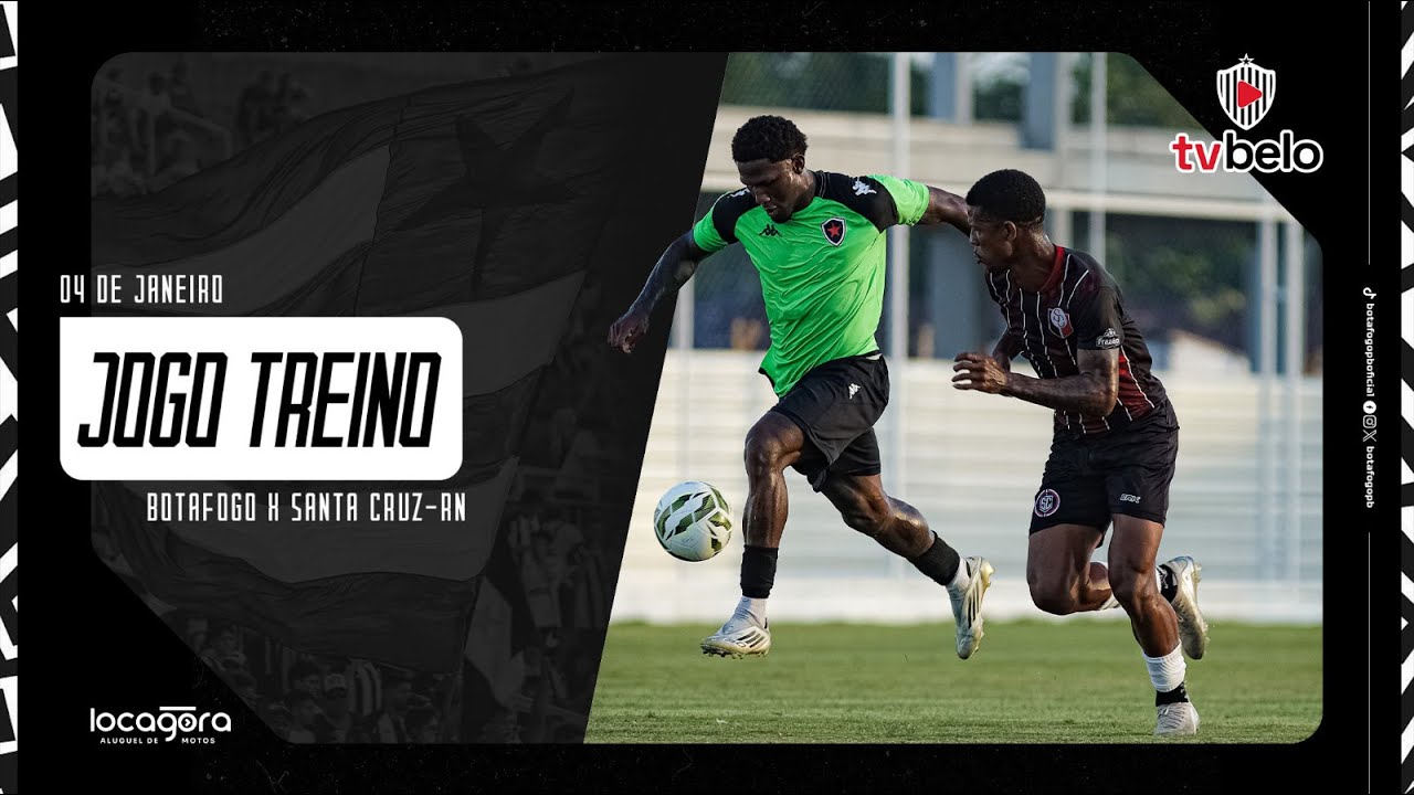 Jogo treino - Botafogo-PB X Santa Cruz-RN