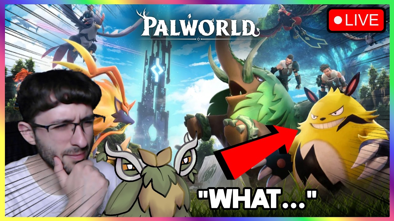 POKEMON SUPERFAN PLAYS PALWORLD FOR THE FIRST TIME... IS IT AS GOOD AS THEY SAY...