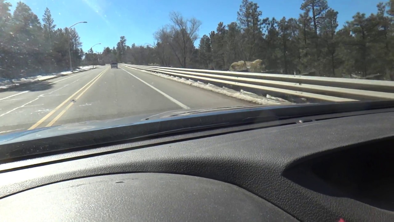 Driving from Downtown Los Alamos to Los Alamos Middle School