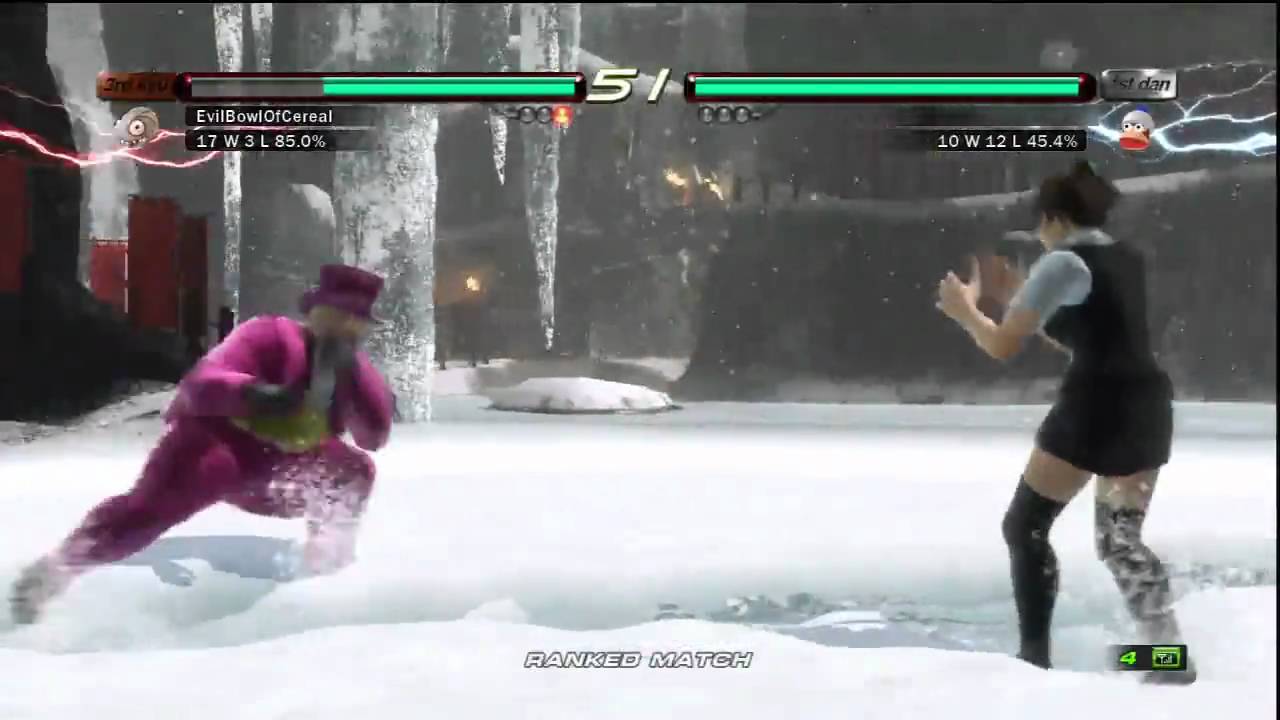 Tekken 6 Online Ranked Match Session 02 - Bob - [HD]