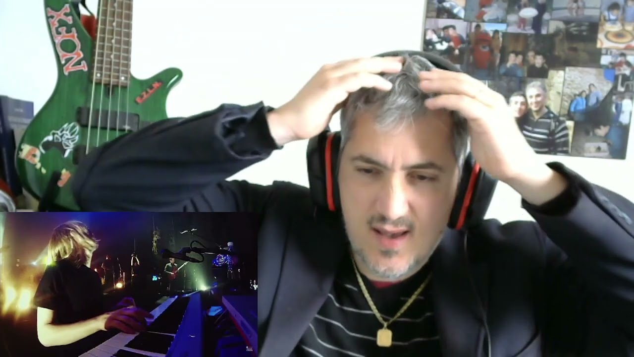 Steven Wilson Luminol (Live) reaction (Part1) Punk Rock Head italian Singer&BassPlayer James Giacomo