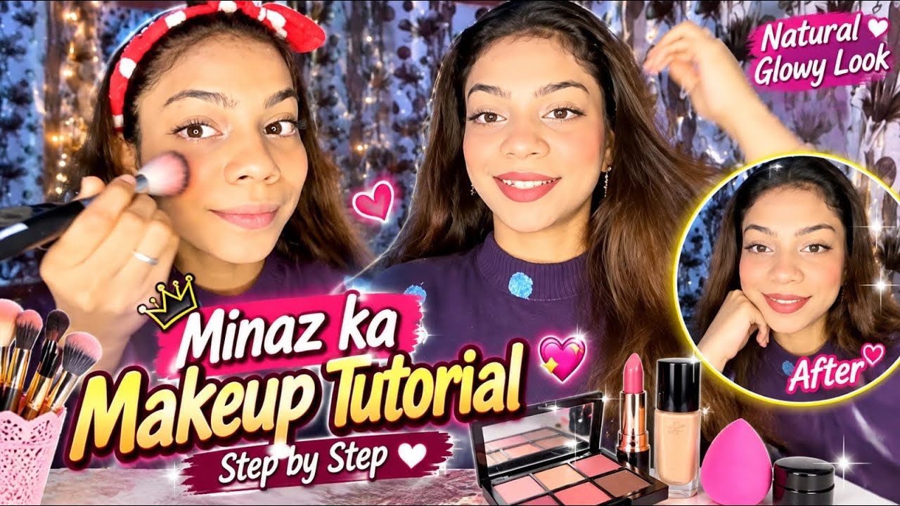Minaz's Makeup Tutorial &hearts;️| Family Vlog 🫶🏻| Five Souls Vlog 🫂