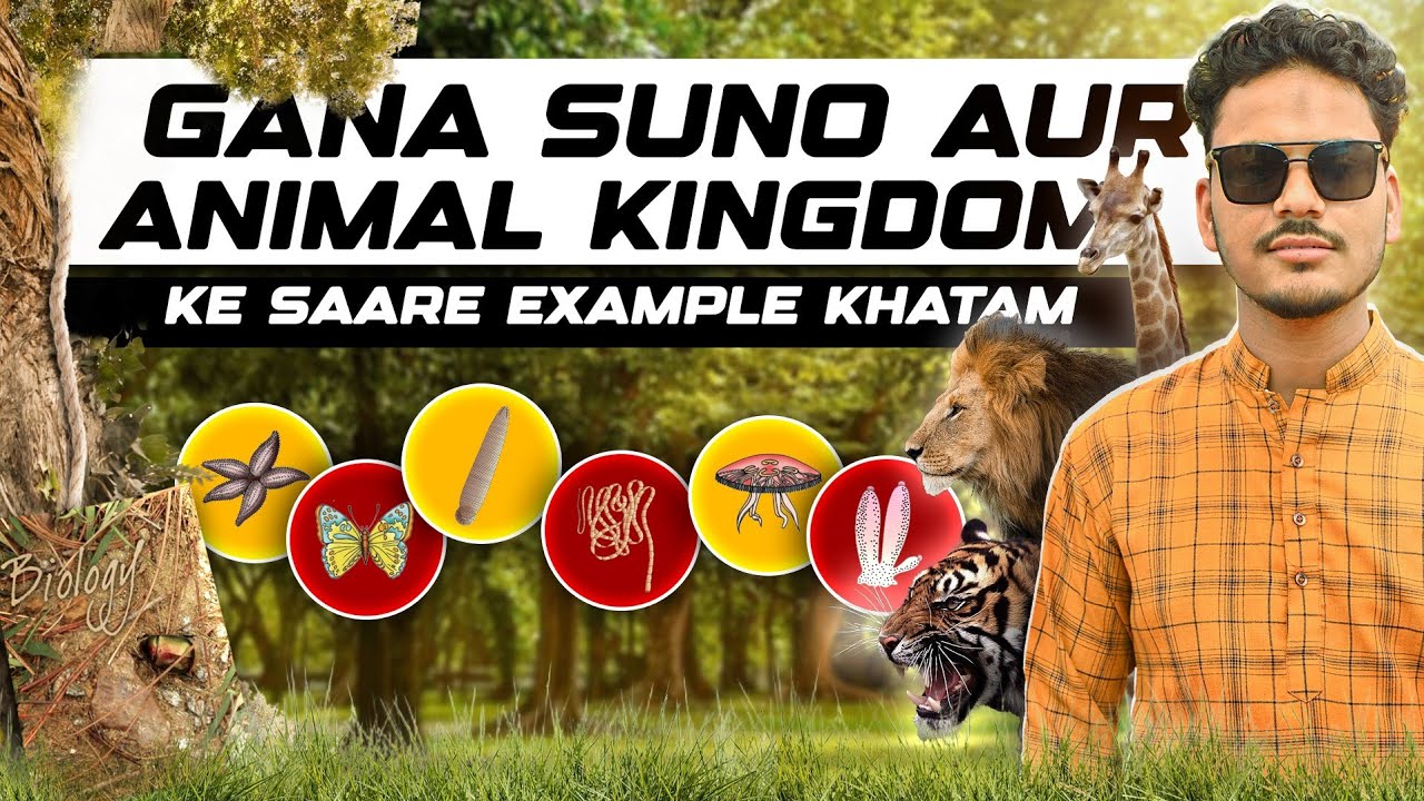 😱 Animal Kingdom Examples ka GAANA | Bas 2 min me Yaad  | MedStar Wasim | Prod. @yoshubmadeit 