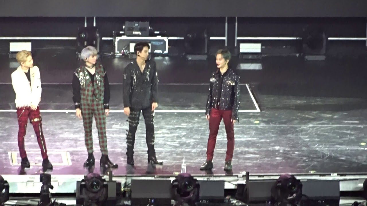 200130 SuperM Ment 3 @ SuperM(슈퍼엠) We Are The Future Tour Live in San Diego