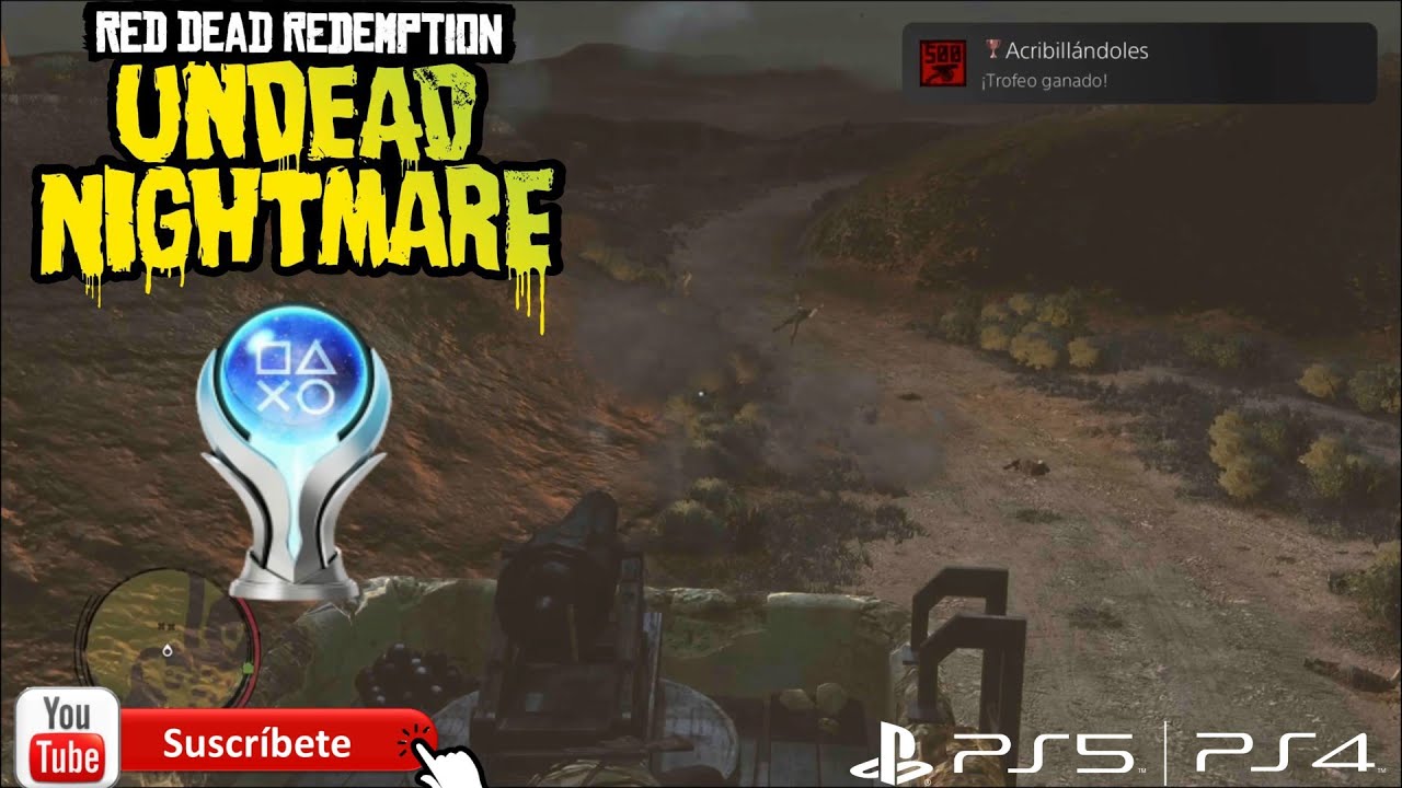 Red Dead Redemption Undead Nightmare | Trofeo: Acribill&aacute;ndoles | Mata a 500 enemigos arma de soporte