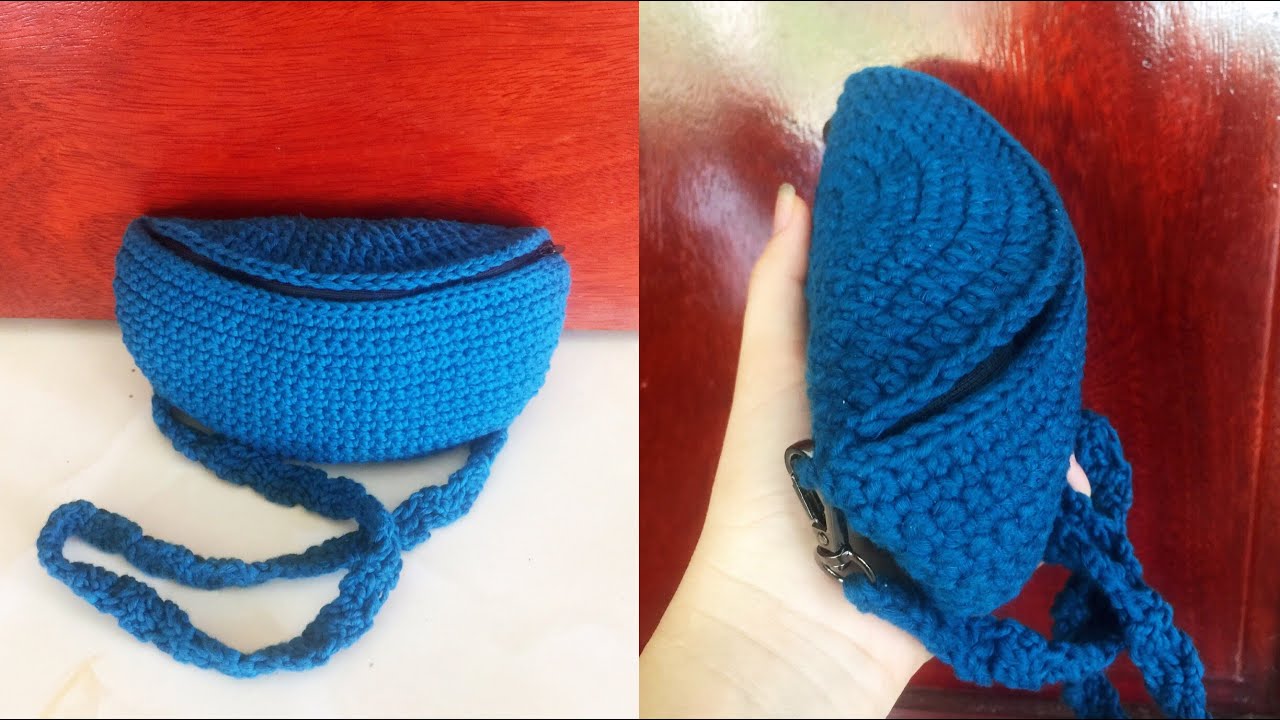 CROCHET BAG| Hướng dẫn móc túi bao tử cho bé