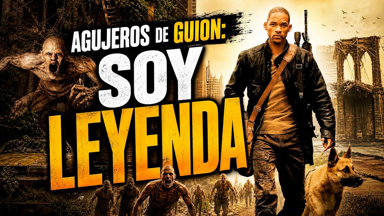 Agujeros de Guión: SOY LEYENDA (2007) (Errores, review, reseña, crítica, análisis y resumen)
