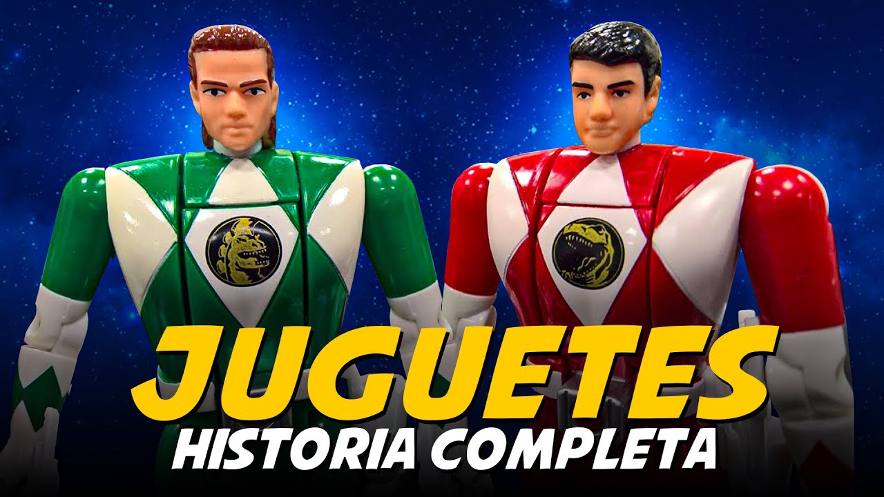 Juguetes de Power Rangers HISTORIA COMPLETA