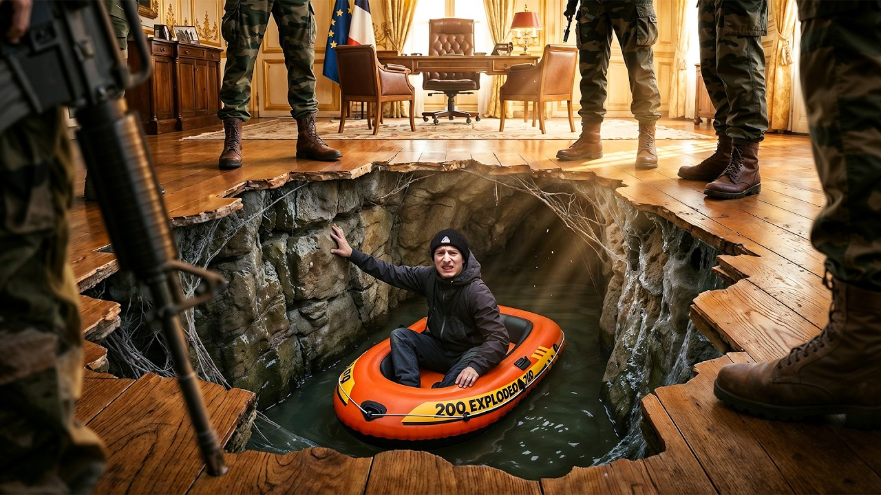 EN BATEAU SOUS UN PALAIS MILITAIRE ACTIF