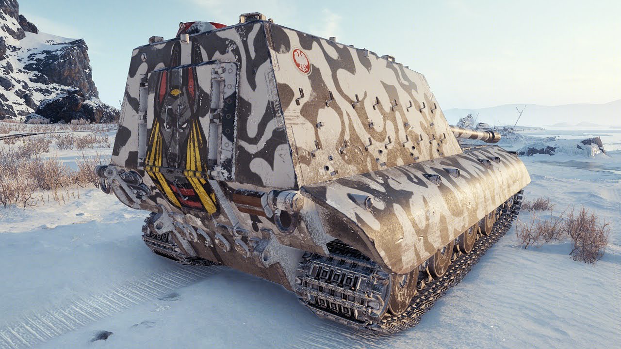 EBR 105 удален из боя - Jagdpanzer E 100