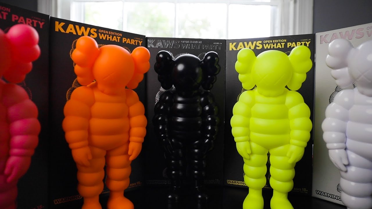 WHAT PARTY KAWS UNBOXING