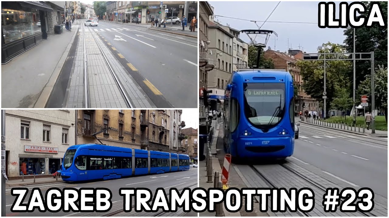 Zagreb Tramspotting #23 | Trams in Ilica and Tatra B4YU Ride