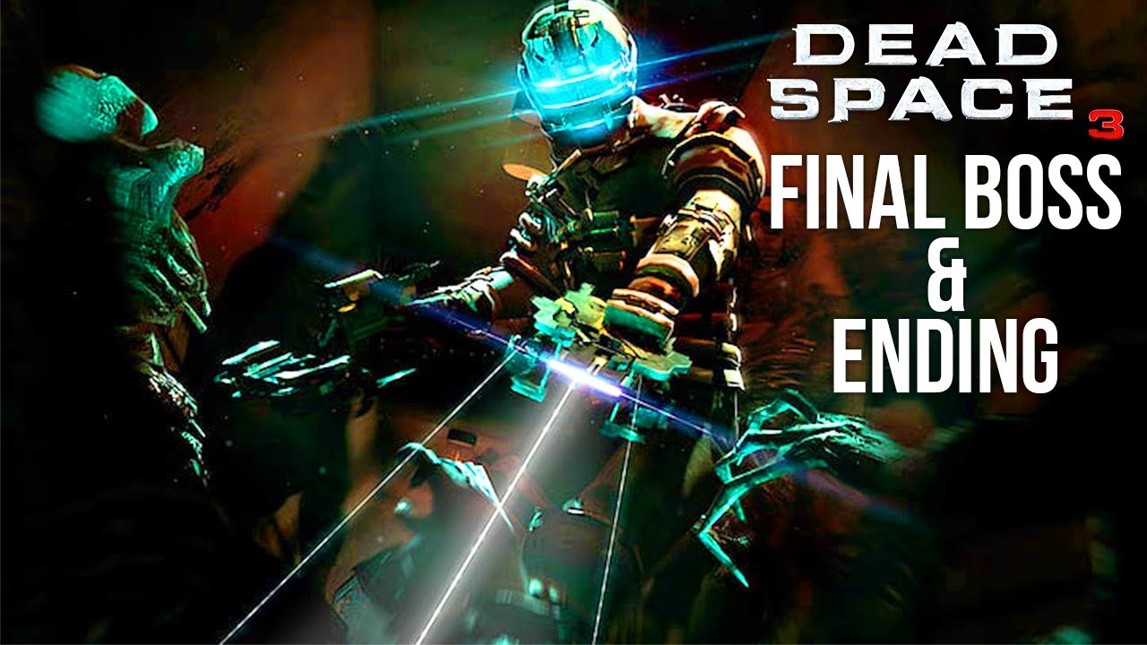 DEAD SPACE 3 Final Boss and Ending 4K 60FPS Ultra HD
