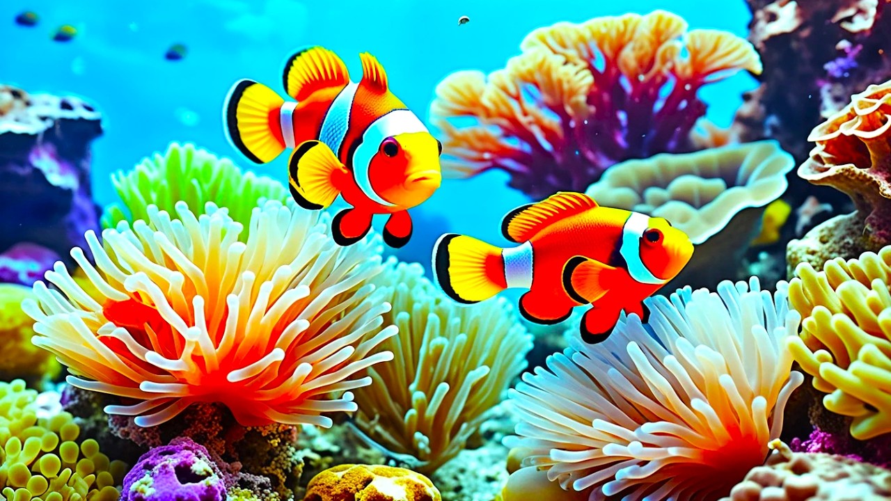The Best 4K Aquarium - Explore the Stunning World of Sea Jellyfish and Beautiful Coral Reef Fish. #8