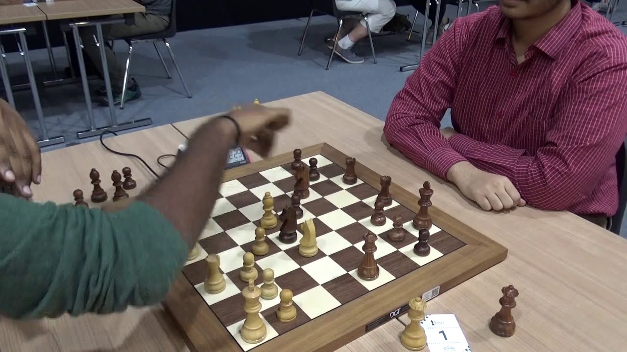 GM Lalith Babu - GM Gagare Shardul, Nimzo-Indian defense, Blitz chess