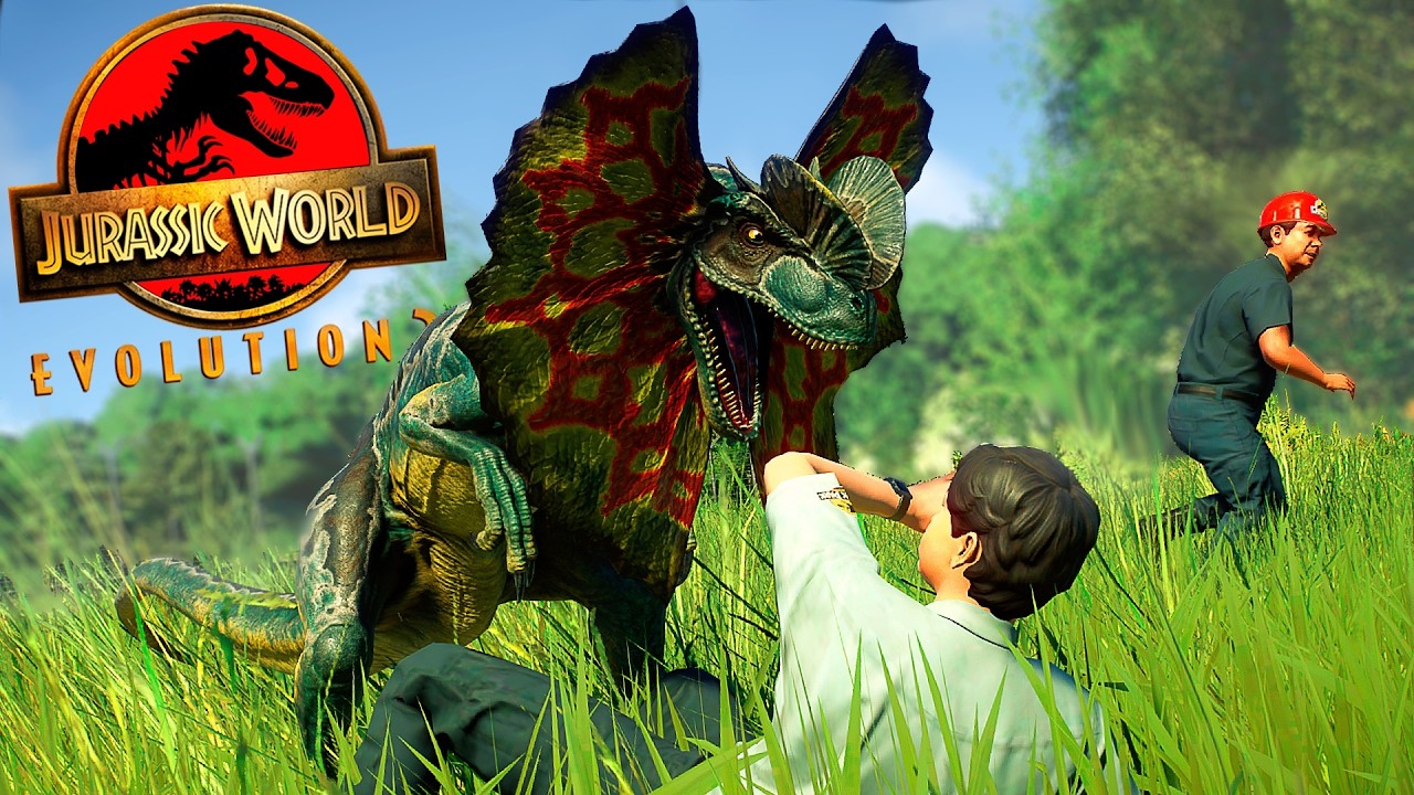 CERCAS ficaram sem ENERGIA, Tiranossauro Rex CHEGANDO! | Jurassic World Evolution 2 (#2)