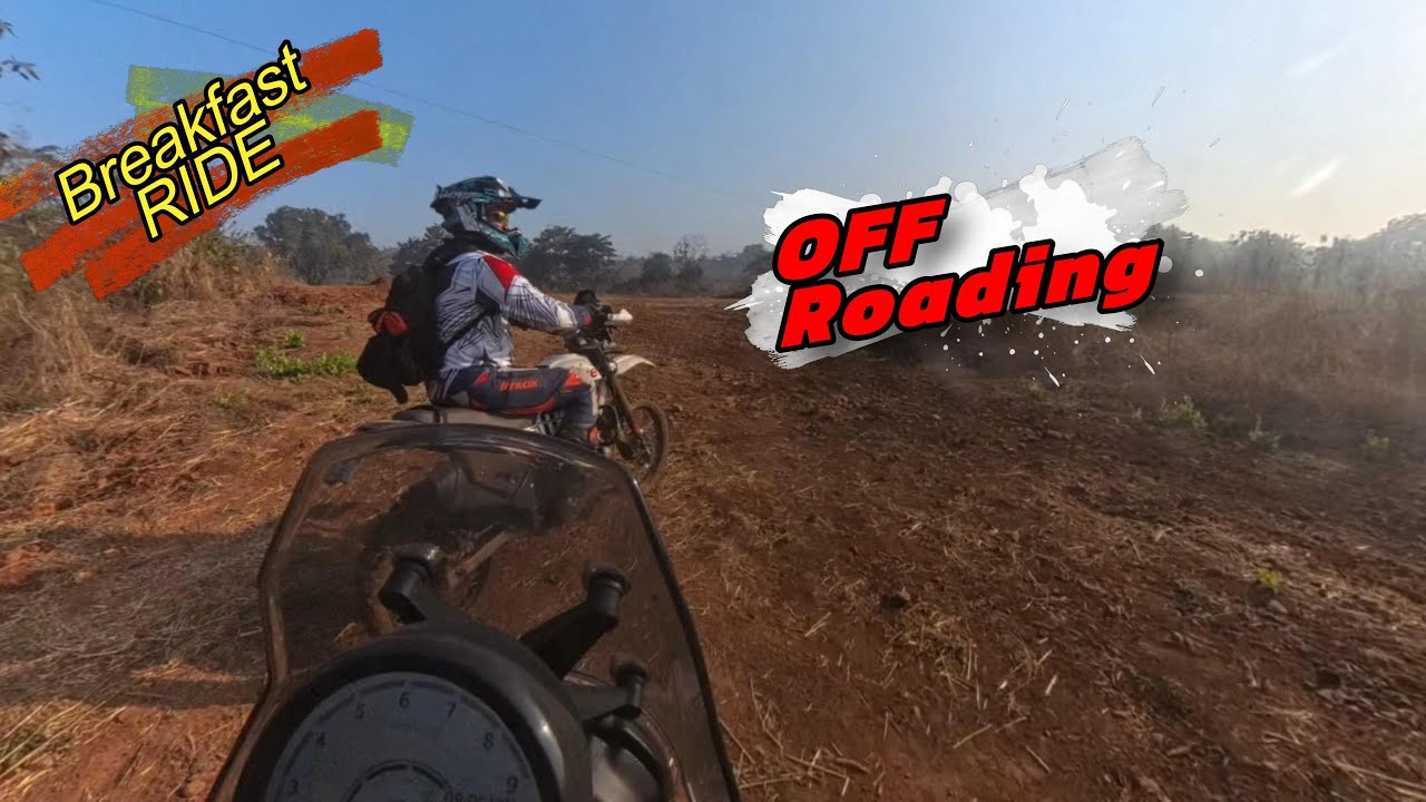 Royal Enfield Himalayan 450 Dirt Track Adventure | Sunday Breakfast Ride #throttleadv