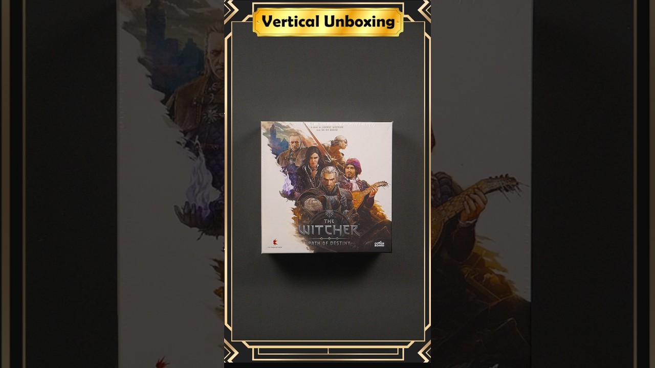 Unboxing de The Witcher: Path of Destiny Deluxe
