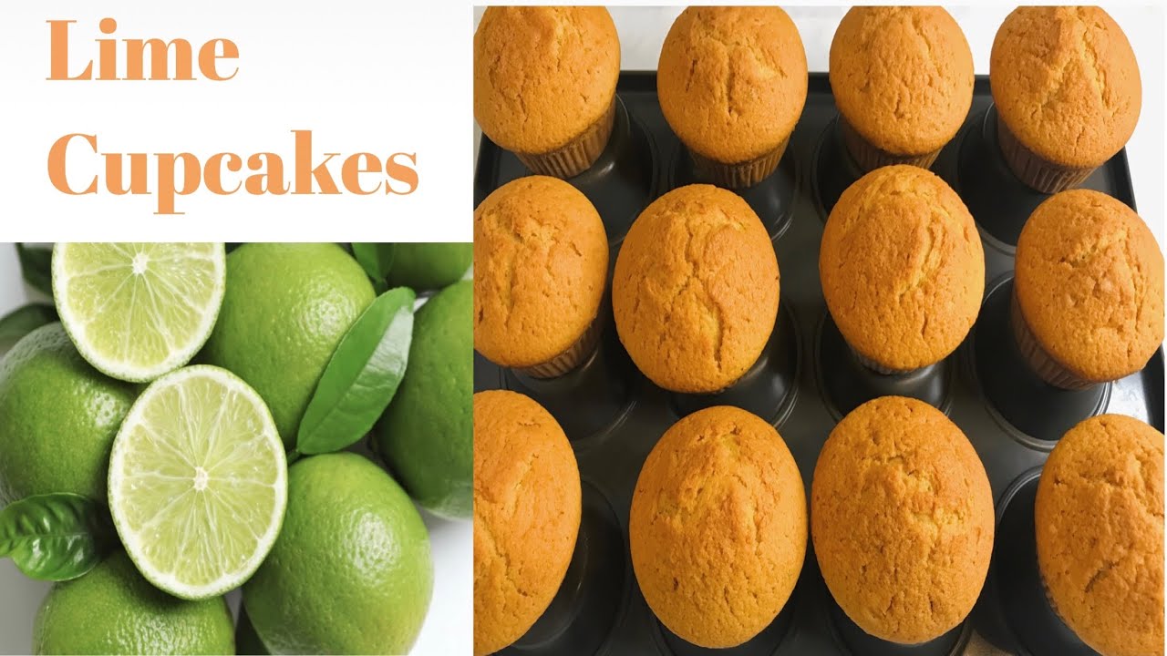 The Best Lime Cupcakes Ever,you will love this recipe/Jane shiro