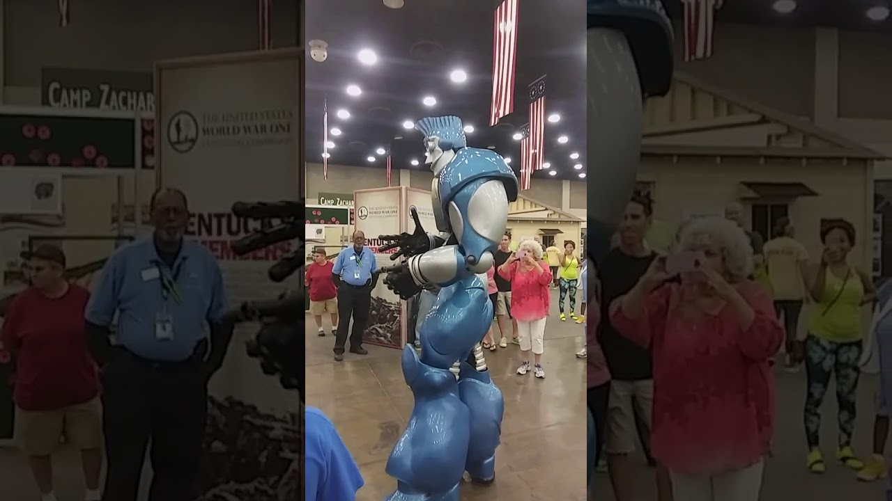 Kentucky State Fair Rocket The Robot 2017