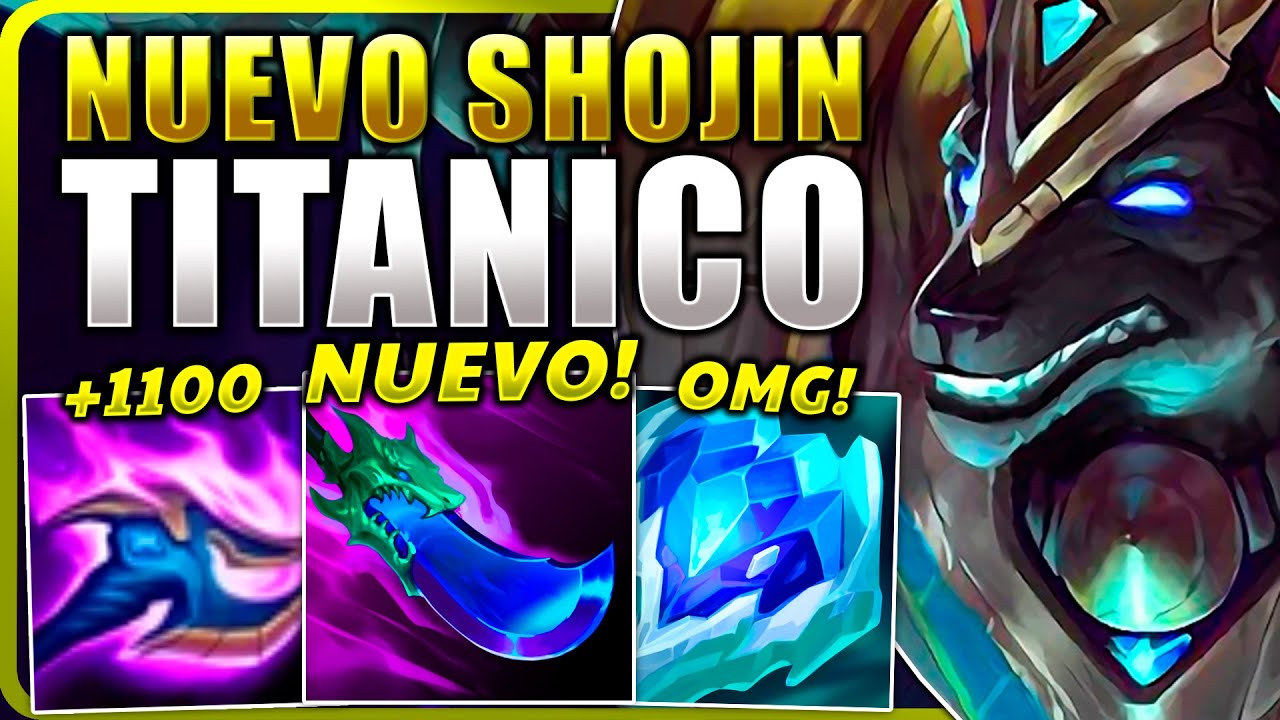 👹¡RIOT SE VUELVE LOCO y MEGA BUFFA la LANZA DE SHOJIN y NASUS CONSIGUE CASI +1000 CARGAS en MINUTOS!