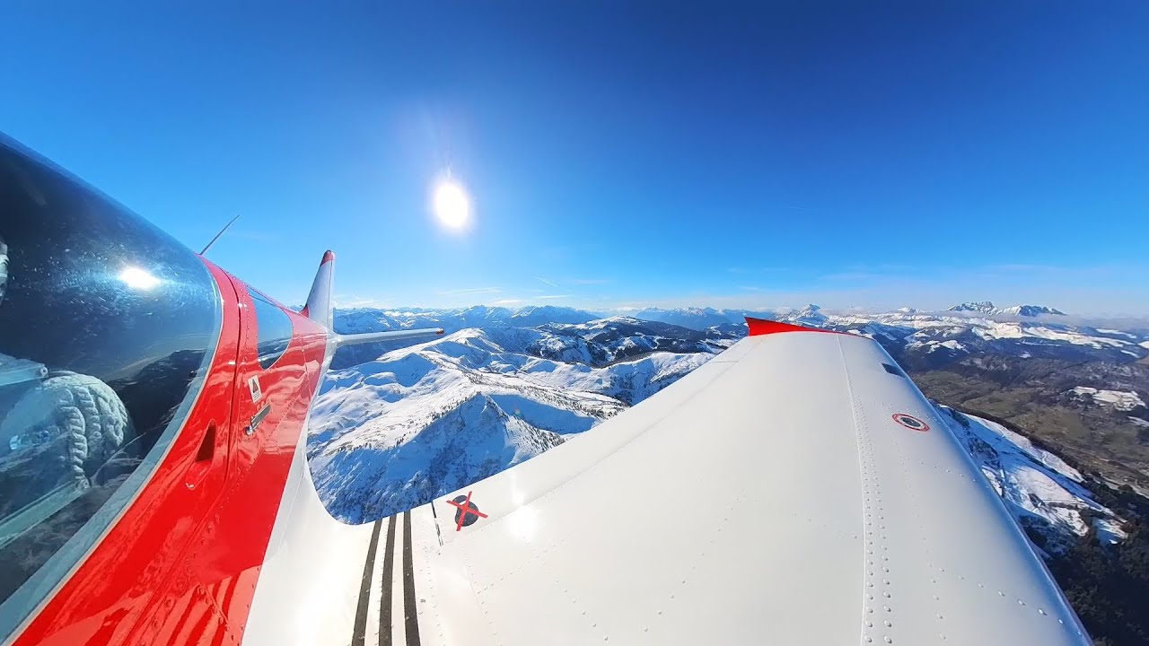 Vol en XL8 du 26 novembre 2023 - Annecy Aéroport LFLP