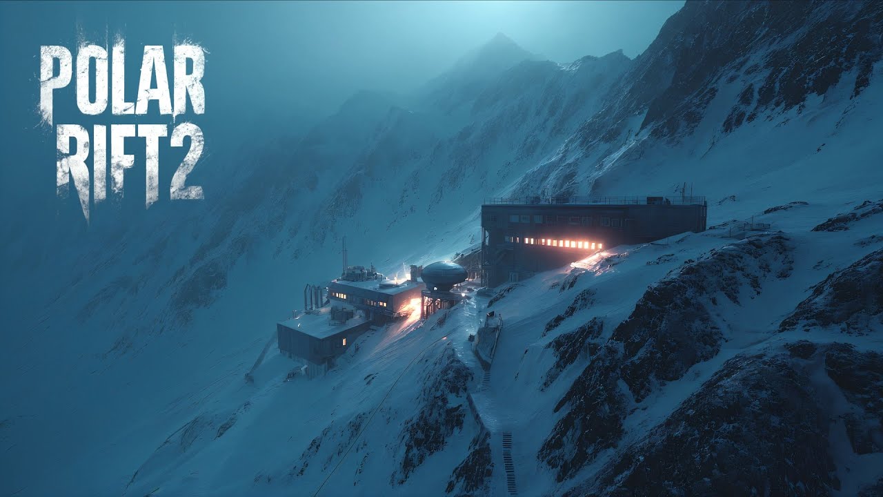 Abandoned Arctic Research Station | Dark Winter Ambience