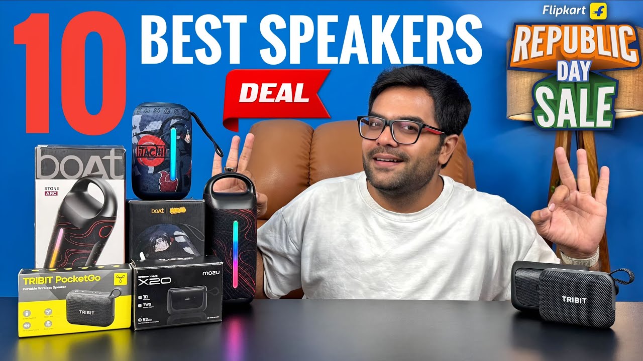 Лучшие предложения на Bluetooth-колонки от Amazon и Flipkart в рамках распродажи ко Дню Республик...