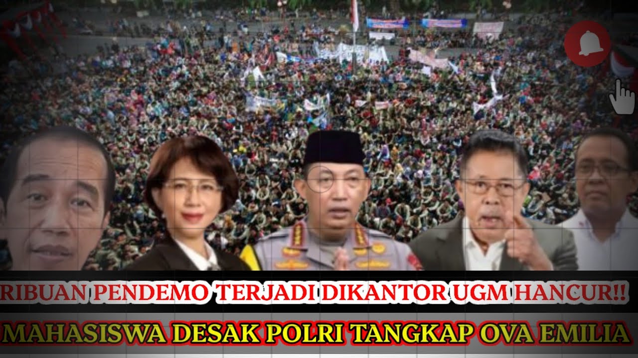 RICUH! RIBUAN MAHASISWA UGM MENGGERUDUK KANTOR PUSAT/ GEDUNG REKTORAT!?