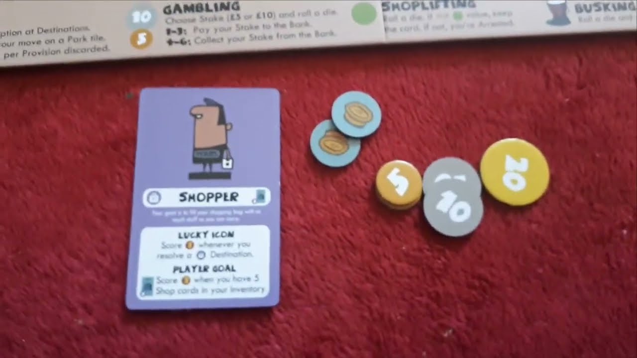 BN1: A Board Game All About Brighton video rulebook #3: Choosing your player
