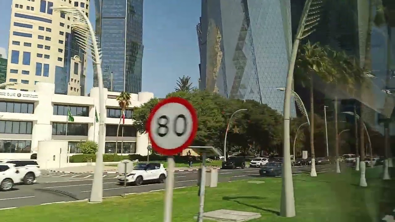 Driving on Qatar Roads#travel 
