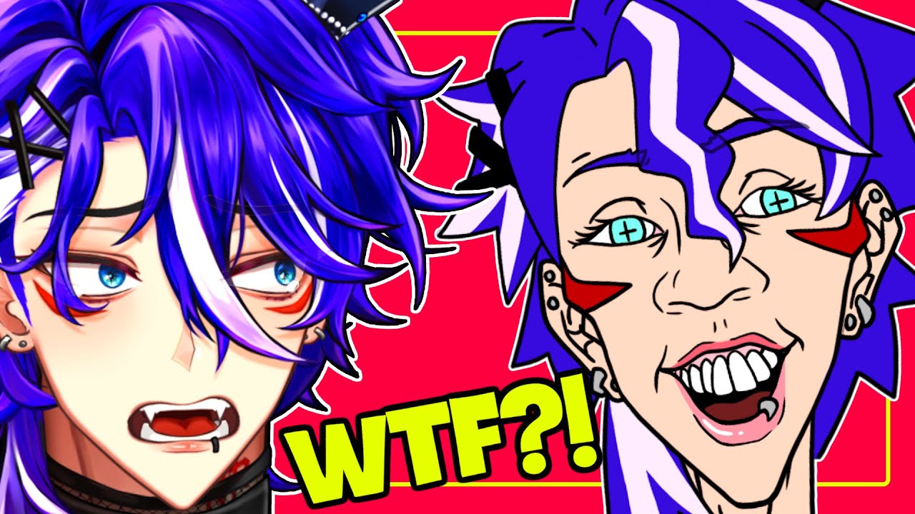 MY NEW VTUBER MODEL..