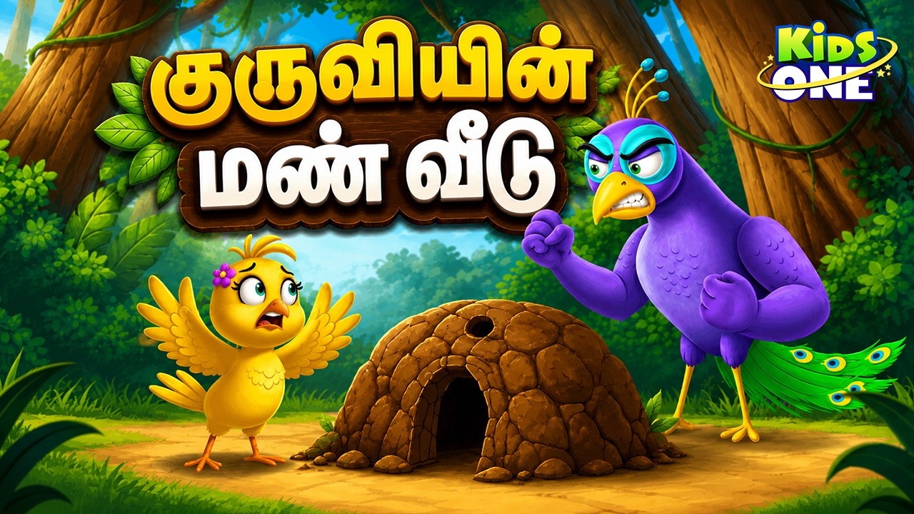 Tamil Stories | குருவியின் மண் வீடு | Sparrow's Mud House | Tamil Moral Stories | Tamil Fairy Tales