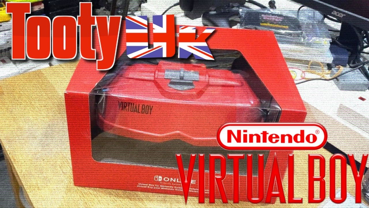 Nintendo Switch Virtual Boy - Распаковка