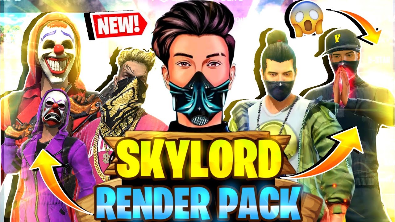 SKYLORD THUMBNAIL TUTORIAL||SKYLORD FULL THUMBNAIL PACK MOST RARE AND UNIQUE ||SKYLORD KA RENDERPACK