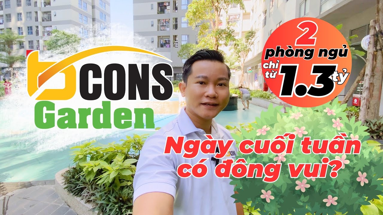 Thực Tế Bcons Garden Ngày Cuối Tuần Có Đông Vui Hay Không? Dân Đã Về Ở Đông Chưa?