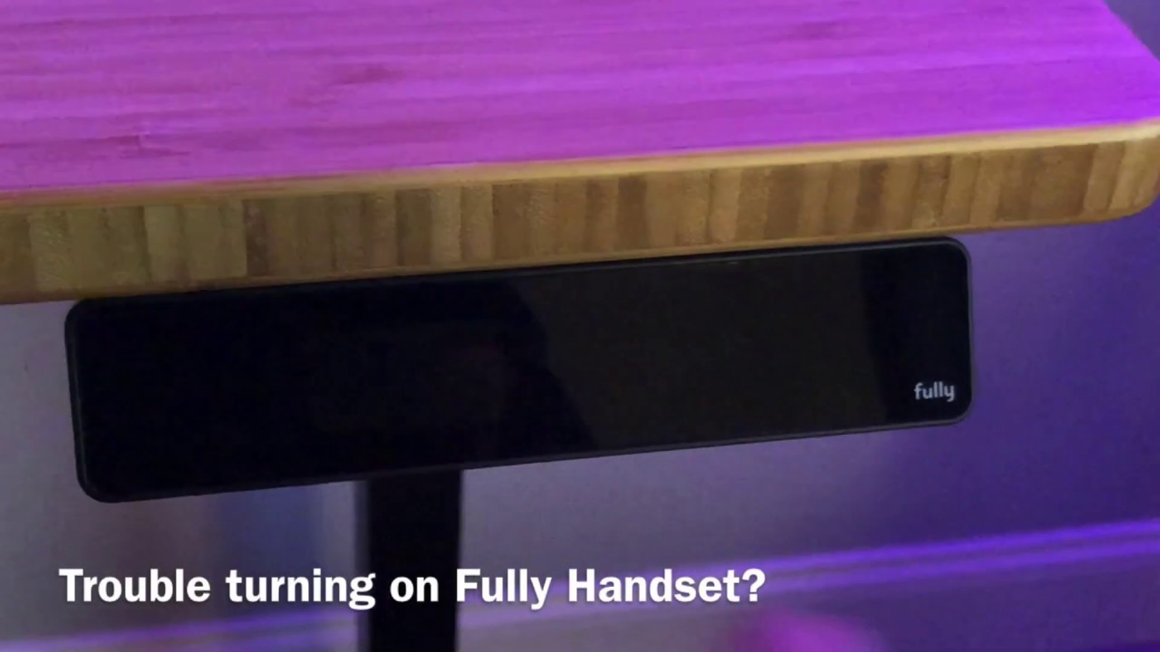 Fully Jarvis Standing Desk Programmable Handset Tip
