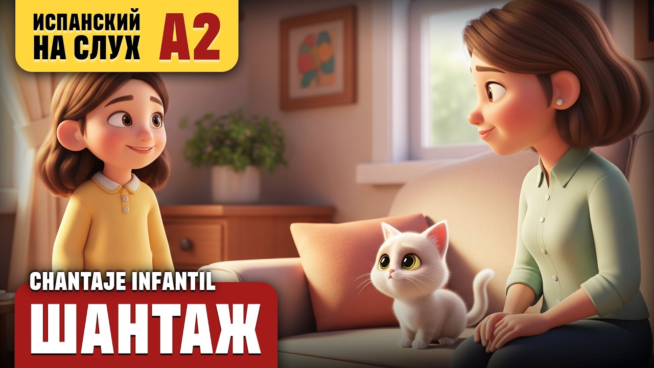 Шантаж. Весёлый рассказ (уровень А2). Испанский на слух.